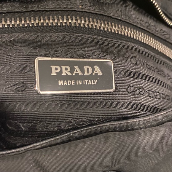 Prada Leather Flap and Nylon Bag - Picture 4 of 13